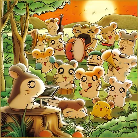 Hamtaro: Hamtaro's Birthday! - 3000 Hammy Steps in Search of Mommy