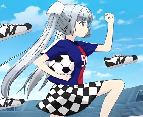 Miss Monochrome The Animation: Soccer-hen