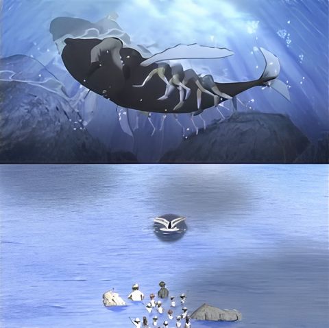 Kouchou-sensei to Kujira