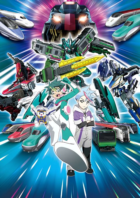 Shinkansen Henkei Robo Shinkalion Z the Animation