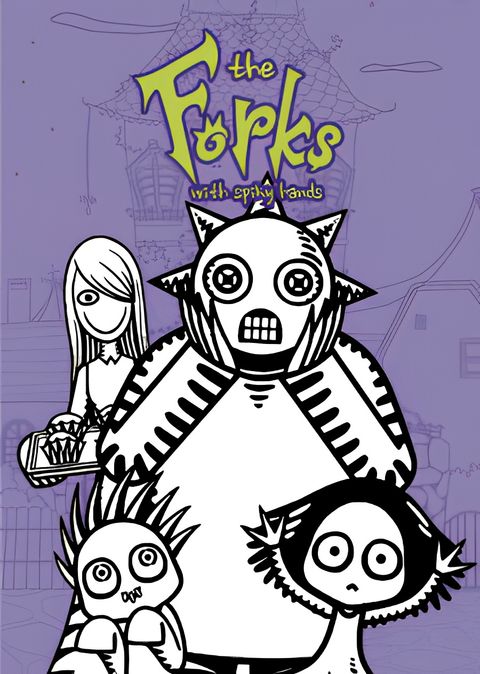 The Forks with Spiky Hands