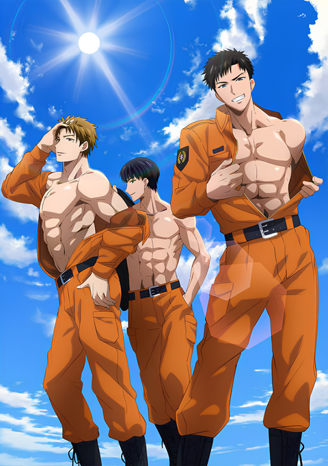 Fire in His Fingertips: My Childhood Friend is a Fireman