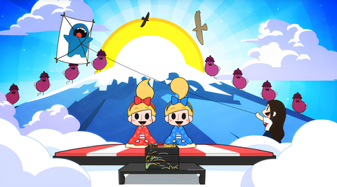 Kana Kana Kazoku: Shinnen no Goaisatsu