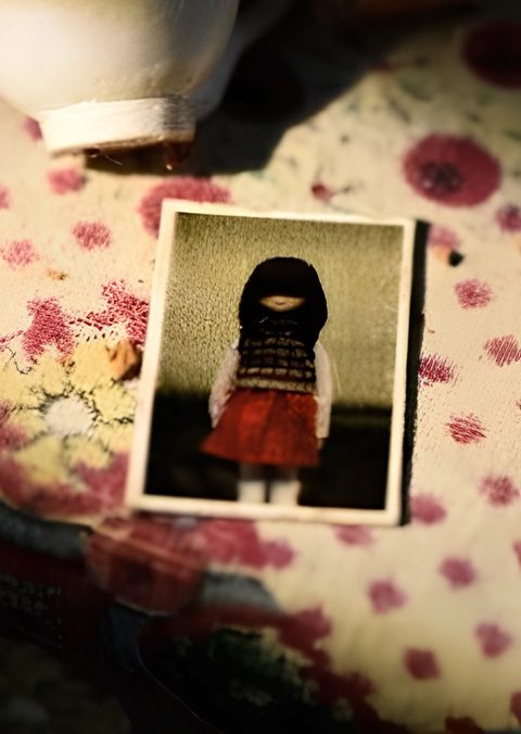 A Branch of a Pine Is Tied Up