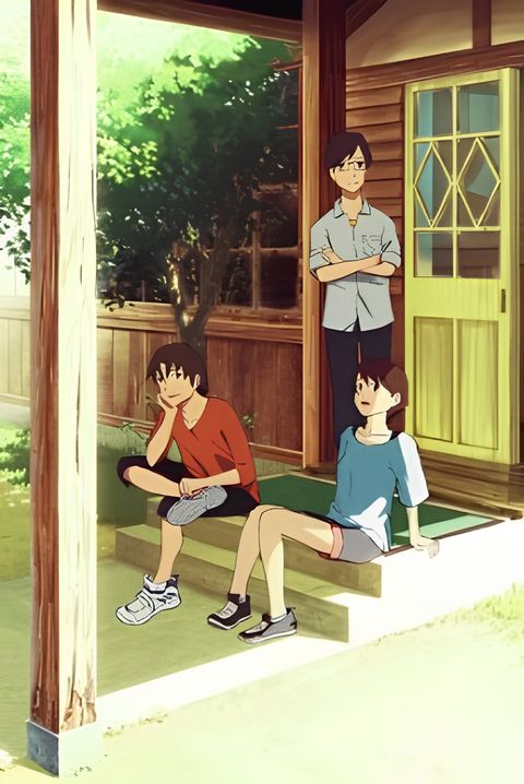 The Light at Night in Summer