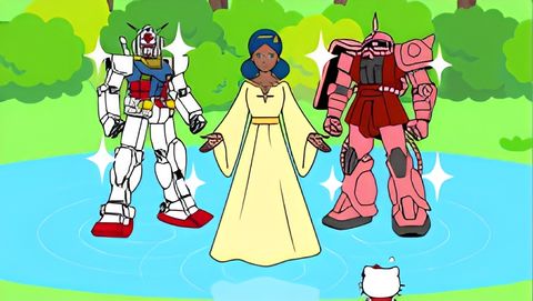 Chogokin Gundam★Hello Kitty