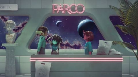 Parco x Ginga Tokkyuu Milky☆Subway